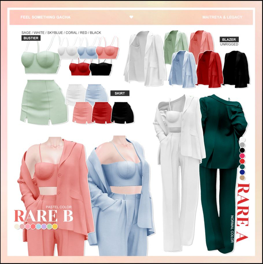 cheezu. feel something : blazer coral (unrig)