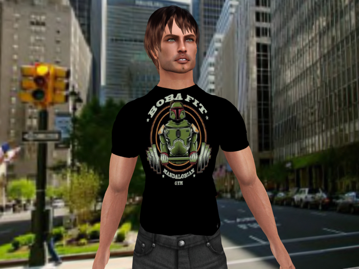 Boba Fit Gym-Mens' mesh shirt