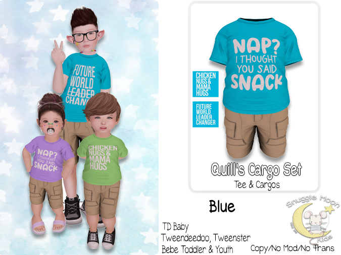 {SMK} Quill's Cargo Set | Blue 