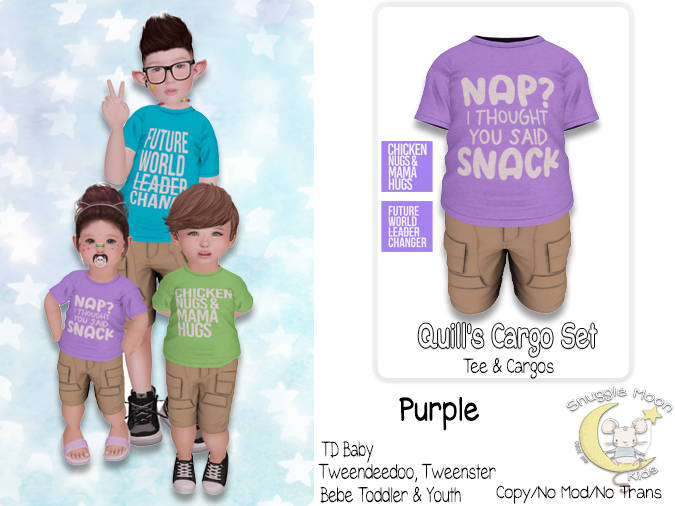 {SMK} Quill's Cargo Set | Purple