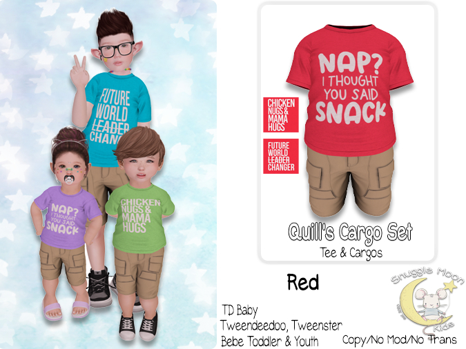 {SMK} Quill's Cargo Set | Red 
