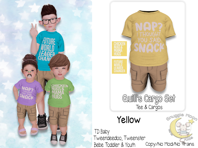 {SMK} Quill's Cargo Set | Yellow
