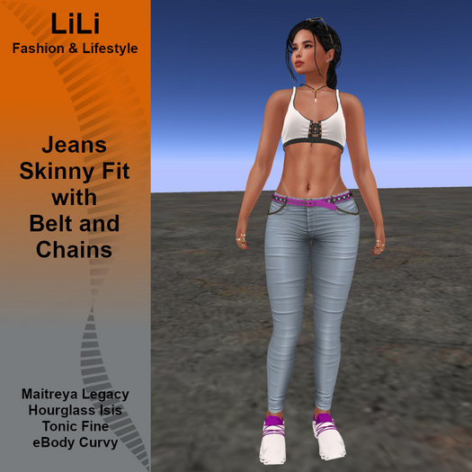 LiLi - Jeans Skinny Blue No1