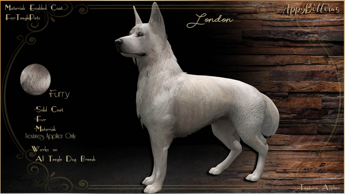 :AppyBottoms: TeeglePet DOG - London Pelt