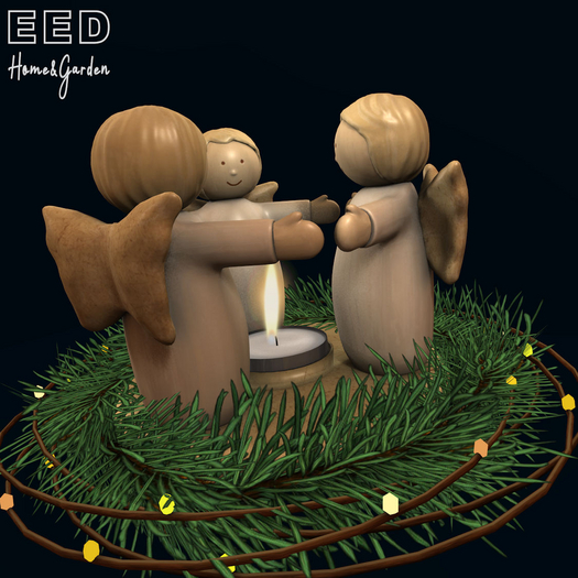EED's CANDLE ANGELTRIO c