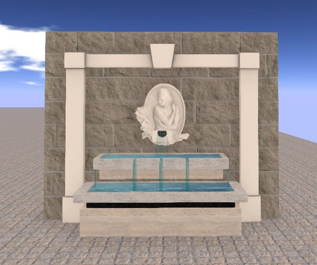 wall fountain