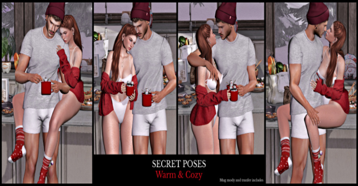 Secret Poses - Warm & Cozy (boxed)