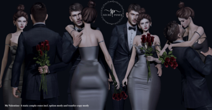 Secret Poses - My Valentine (boxed)