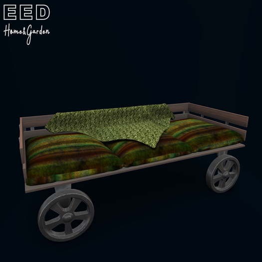 EED's INDUSTRIAL SOFA in GREEN c