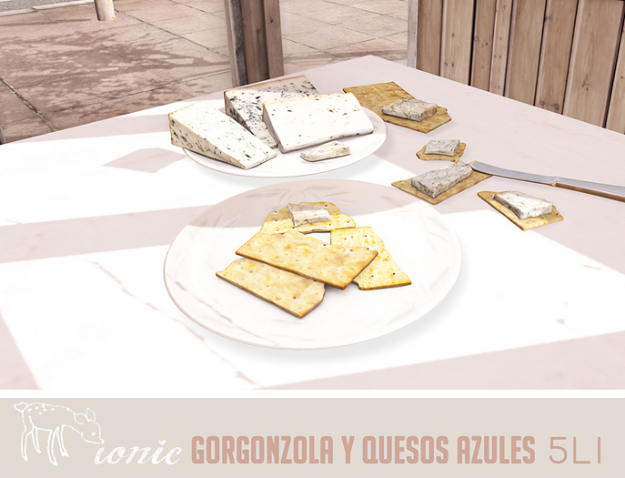 ionic : Gorgonzola y quesos azules