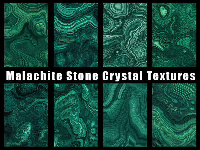 Malachite Stone Crystal - FULL PERM PACK