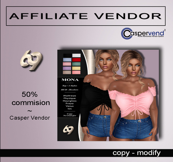 [69] Affiliate Vendor -  Mona Top [1 vendor]