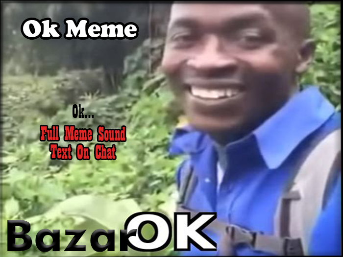 BAZAR - Ok Meme Gesture 