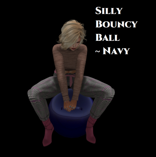 KCZ - Silly Bouncy Ball - Navy