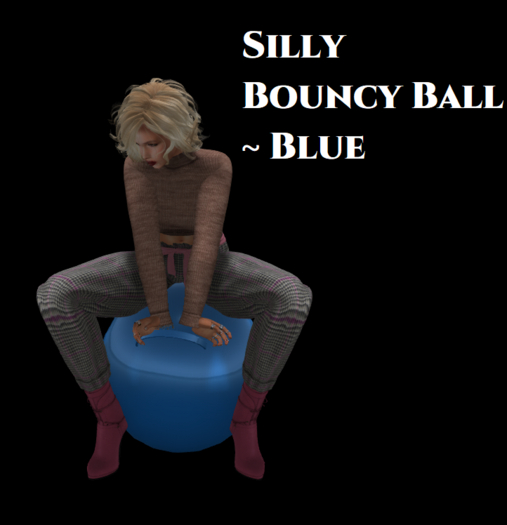 KCZ - Silly Bouncy Ball - Blue