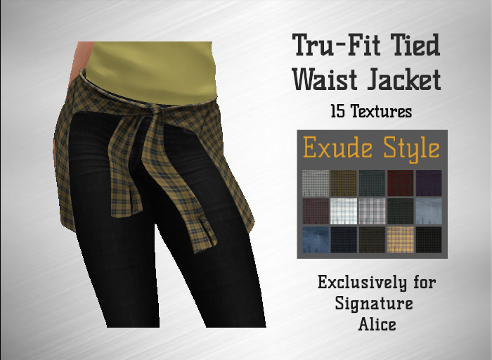 !! Exude Style !! Tru-Fit Tied Waist Jacket for Signature Alice