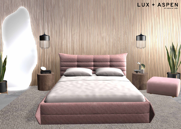 LUX + ASPEN // Maxton Bed PG // Blush