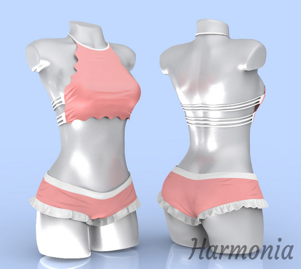 Peach Lucy Outfit Reborn