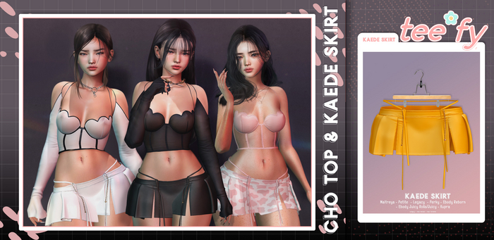 Tee*fy Kaede Skirt - Sunny