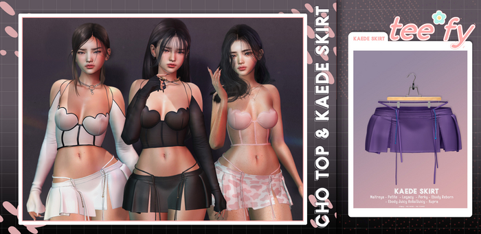 Tee*fy Kaede Skirt - Peri