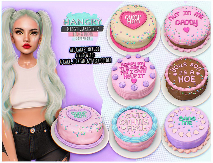 Hangry - Messy cakes V.2 - Dump him