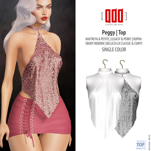 [ADD] Peggy Top - White