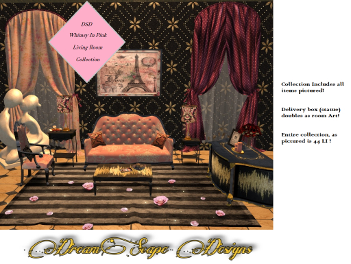 DSD Whimsy in Pink Collection Boxed - UPDATED