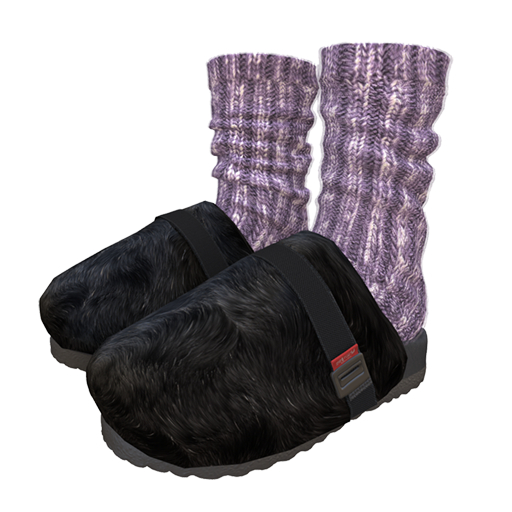 [SHIFUKU] Fur Sandals (02) *add me!