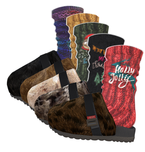 [SHIFUKU] Fur Sandals (FATPACK)