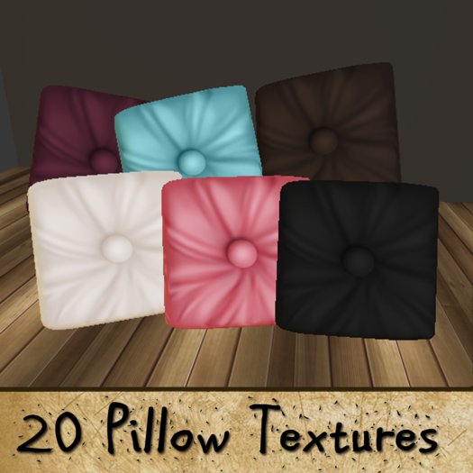 20 Pillow or Cushion Textures