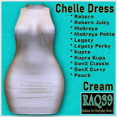 [R39] Chelle Dress-Cream