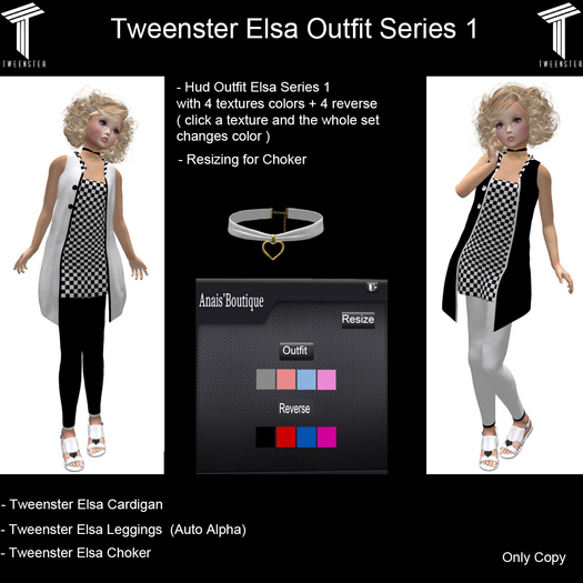 Tweenster Elsa Outfit Series 1