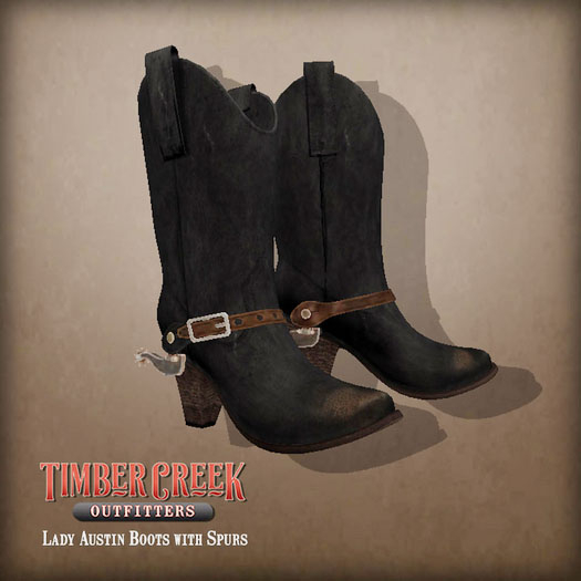 [Timber Creek] Lady Austin Boots-Black