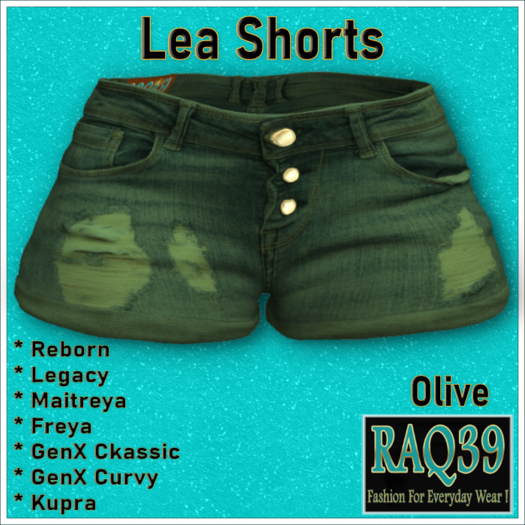 [R39] Lea Shorts-Olive