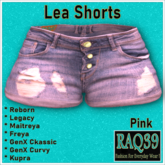 [R39] Lea Shorts-Pink