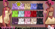 Astralia // Angelina Dress (Glitter Pink)