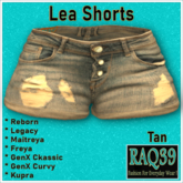[R39] Lea Shorts-Tan