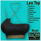 [R39] Lea Top-Black