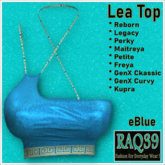[R39] Lea Top-eBlue