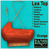 [R39] Lea Top-Orange