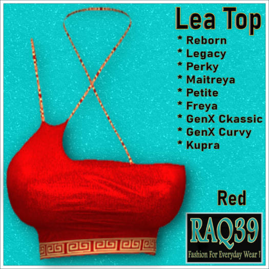 [R39] Lea Top-Red