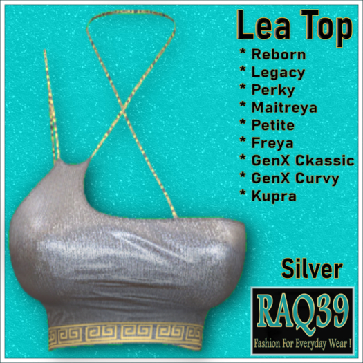 [R39] Lea Top-Silver