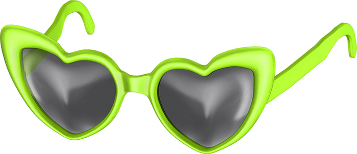 LaGyo_Full Love Sunglasses - Lime