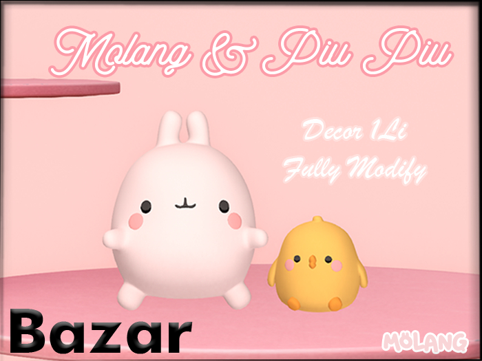 BAZAR - Molang & Piu Piu Pack