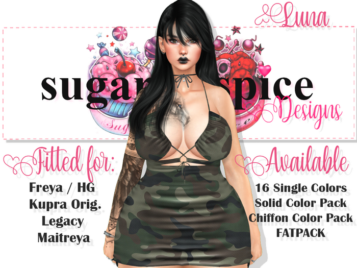 SUGAR N' SPICE DESIGN LUNA DRESS WHITE
