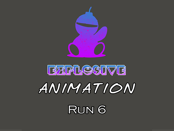 Explosive animation - Run 6