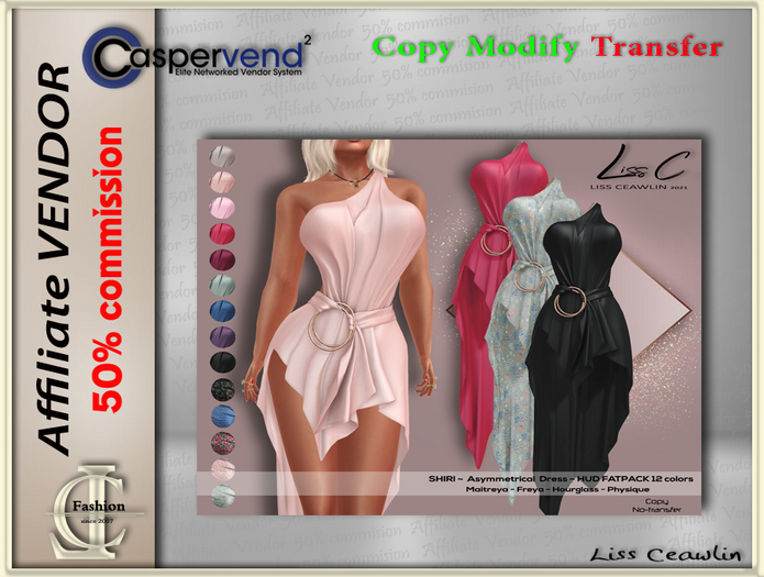 LC Affiliate Vendor - Shiri Dress [15 vendors]