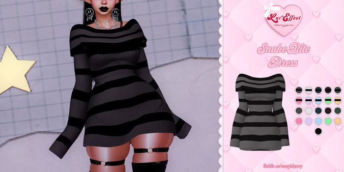 .::LUV EFFECT::. Snake Bite Dress
