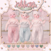 {Ribbons} Wren Romper - Cream {Box}