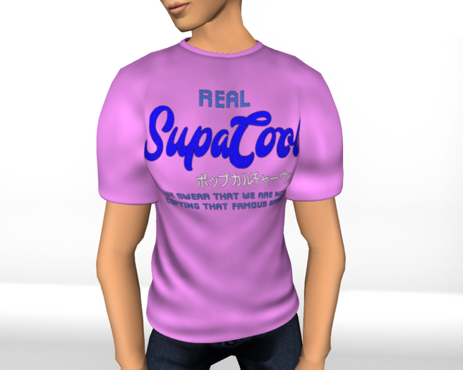 Basic Male T-Shirt (pink)